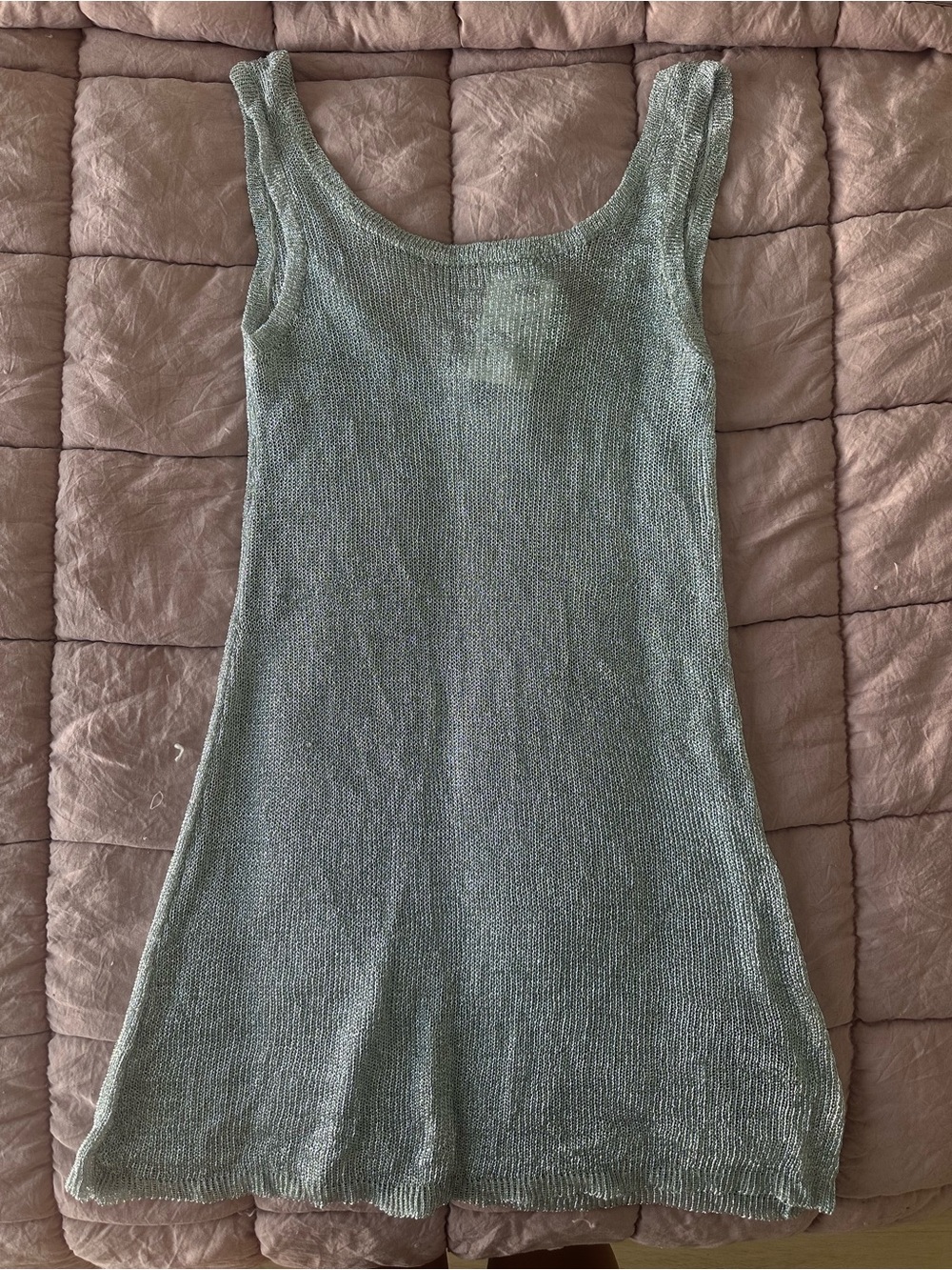 H&M Silver Swim Coverup